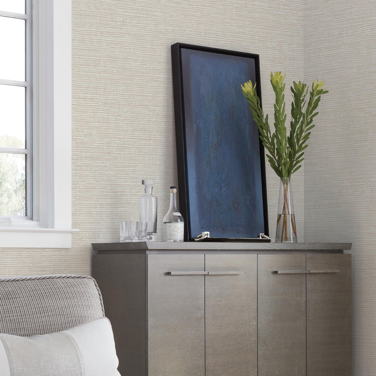 A-Street Prints Imprint Distressed Textures Coral Wallpaper