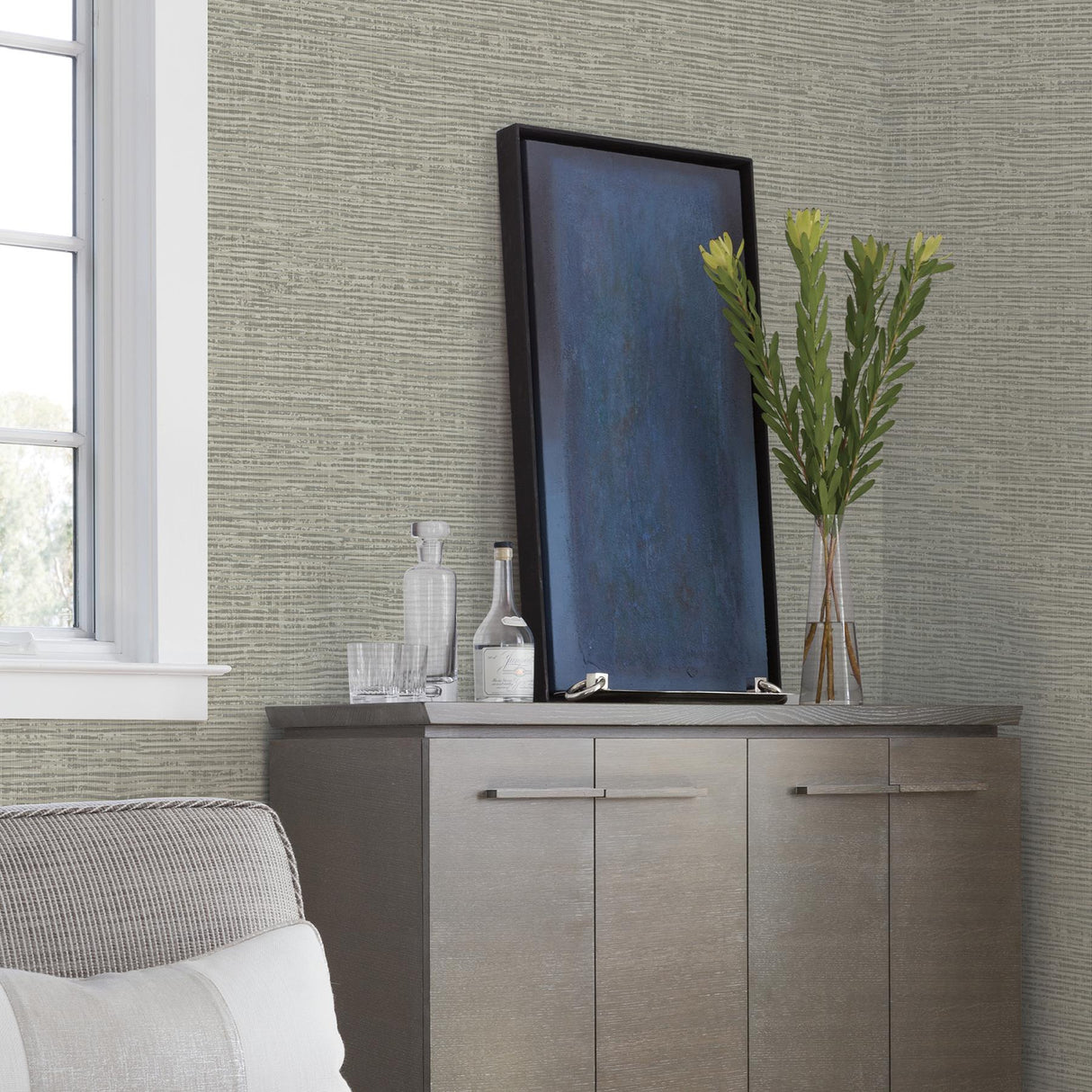 A-Street Prints Imprint Distressed Textures Taupe Wallpaper