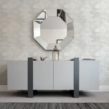 A-Street Prints Imprint Geometrics Light Grey Wallpaper