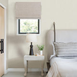 A-Street Prints Sydney Light Grey Faux Linen Wallpaper