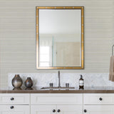 A-Street Prints Skyler Light Grey Striped Wallpaper