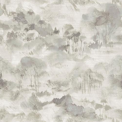 A-Street Prints Scott Living Ii Toile Grey Wallpaper