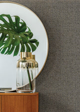 A-Street Prints Lustre Fabric Textures Stone Wallpaper