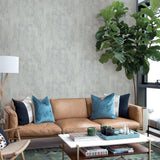 Brewster Home Fashions Chesapeake Birch & Sparrow 3118-12681 Light Blue Wallpaper