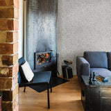 Brewster Home Fashions Starling Grey Honeycomb Wallpaper