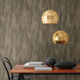Brewster Home Fashions Brewster Polished Distressed Textures Bronze Wallpaper