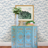 Brewster Home Fashions Chesapeake Sanibel Novelty Blue Wallpaper