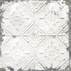 Brewster Home Fashions Artisan White Tin Ceiling Wallpaper