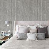 Brewster Home Fashions Maison Silver Maison Texture Wallpaper