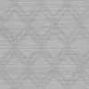 Brewster Home Fashions Vaughan Pewter Geometric Wallpaper