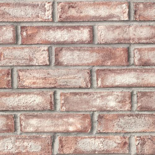 Brewster Home Fashions Warner Warner Textures Ix 2754 Main Street Distressed Textures Maroon Wallpaper