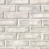 Brewster Home Fashions Appleton Grey Faux Weathered Brick Wallpaper