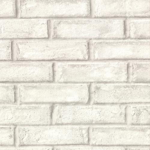 Brewster Home Fashions Warner Warner Textures Ix 2754 Main Street Distressed Textures Off-White Wallpaper