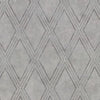 Brewster Home Fashions Dartmouth Grey Faux Plaster Geometric Wallpaper