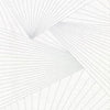 Brewster Home Fashions Berkeley White Geometric Faux Linen Wallpaper