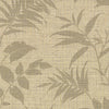 Brewster Home Fashions Chandler Khaki Botanical Faux Grasscloth Wallpaper