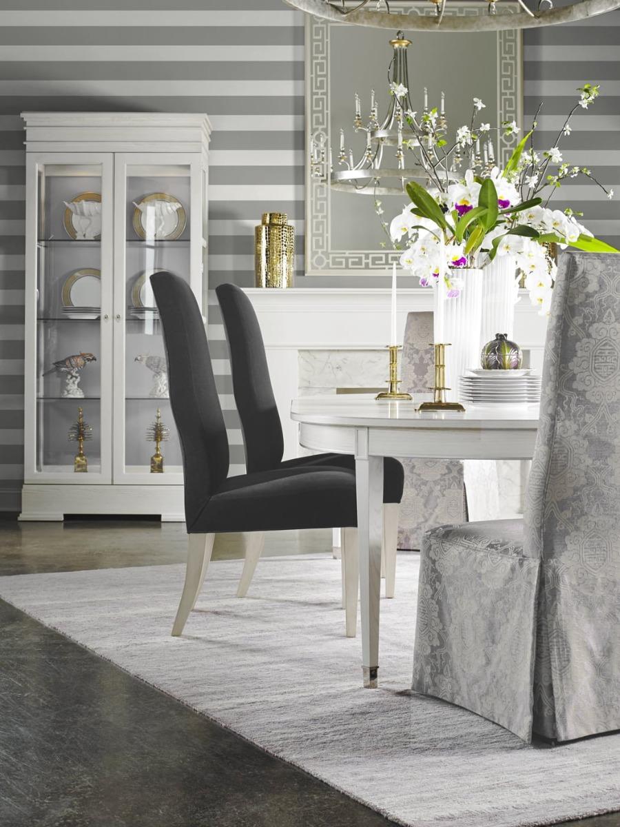 Seabrook Designer Stripe Argos Grey Wallpaper