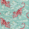 Lee Jofa Bongol Paper Aqua Wallpaper