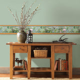 Brewster Home Fashions Chesapeake Birch & Sparrow 3118-48531B Multicolor Wallpaper