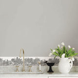 Brewster Home Fashions Chesapeake Kindred Birds Black Wallpaper