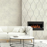 Brewster Home Fashions Kenneth James Geotex 2765-Bw40705 Ivory Wallpaper