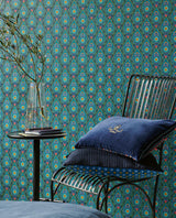 Brewster Home Fashions Eijffinger Pip Studio Vol. 5 Ogee Dark Blue Wallpaper