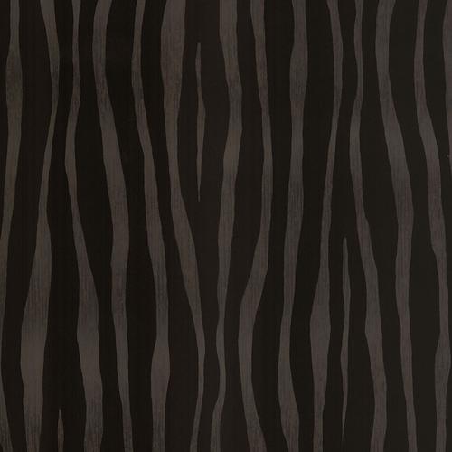 Brewster Home Fashions Eijffinger Skin Zebra Print Black Coffee Wallpaper