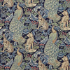 Morris & Co Forest (Viscose/Linen) Indigo Fabric