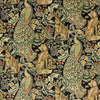 Morris & Co Forest (Velvet) Charcoal Fabric