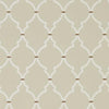 Sanderson Empire Trellis Linen/Cream Wallpaper