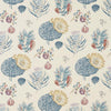 Sanderson Lily Bank Ruby/Indigo Fabric