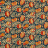 Sanderson Cantaloupe Tumeric/Indigo Fabric