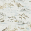 Sanderson Estuary Birds Blue/Grey Wallpaper