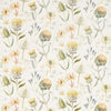 Sanderson Thistle Garden Ochre/Olive Fabric