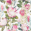 Sanderson King Protea Rhodera/Cream Wallpaper