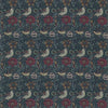 Morris & Co Bird & Anemone Indigo Fabric
