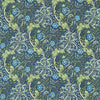 Morris & Co Morris Seaweed Cobalt/Thyme Fabric