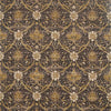Morris & Co Montreal Charcoal/Mustard Fabric
