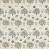 Morris & Co Orchard Bayleaf/Rose Fabric