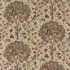 Morris & Co Kelmscott Tree Mulberry/Russet Fabric