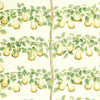 Sanderson Perry Pears Ochre/Leaf Green Fabric