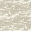 Sanderson Swallows At Sea Linen Fabric