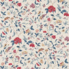Sanderson Sissinghurst Indigo/ Ruby Fabric