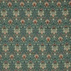Morris & Co Snakeshead Velvet Thistle/Russet Fabric