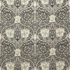 Morris & Co Honeysuckle And Tulip Velvet Black Walnut/Stone Fabric