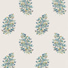 Sanderson Wendell Embroidery Ceramic Blue Fabric