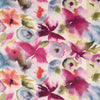 Harlequin Flores Fuchsia/Zest/Azure Fabric