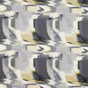 Harlequin Perspective Charcoal/Gold Fabric