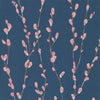 Harlequin Salice Rose/Navy Wallpaper