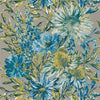 Harlequin Floreale Cornflower/Gilver Wallpaper